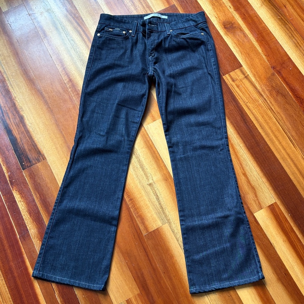 Joes Jeans Womens 28 Dark Denim The Provocateur Flawless Bootcut Mid Rise